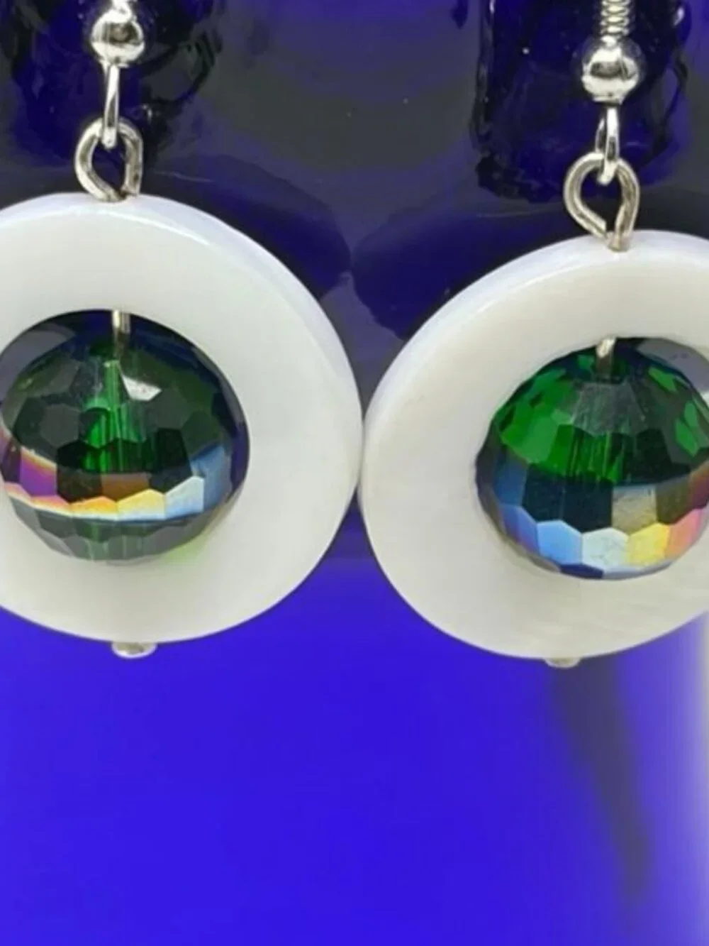 and Abalone Shell Earrings